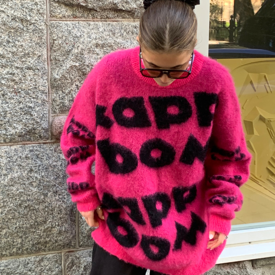 Pink Lightning Pullover