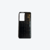 Midnight Black Crocodile Case