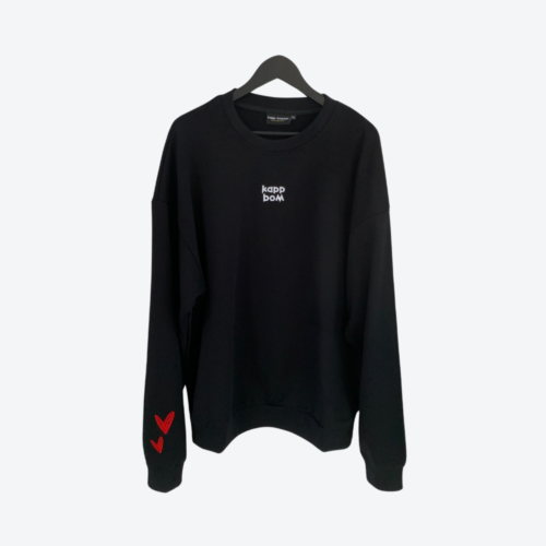 Heart Sleeve Crewneck