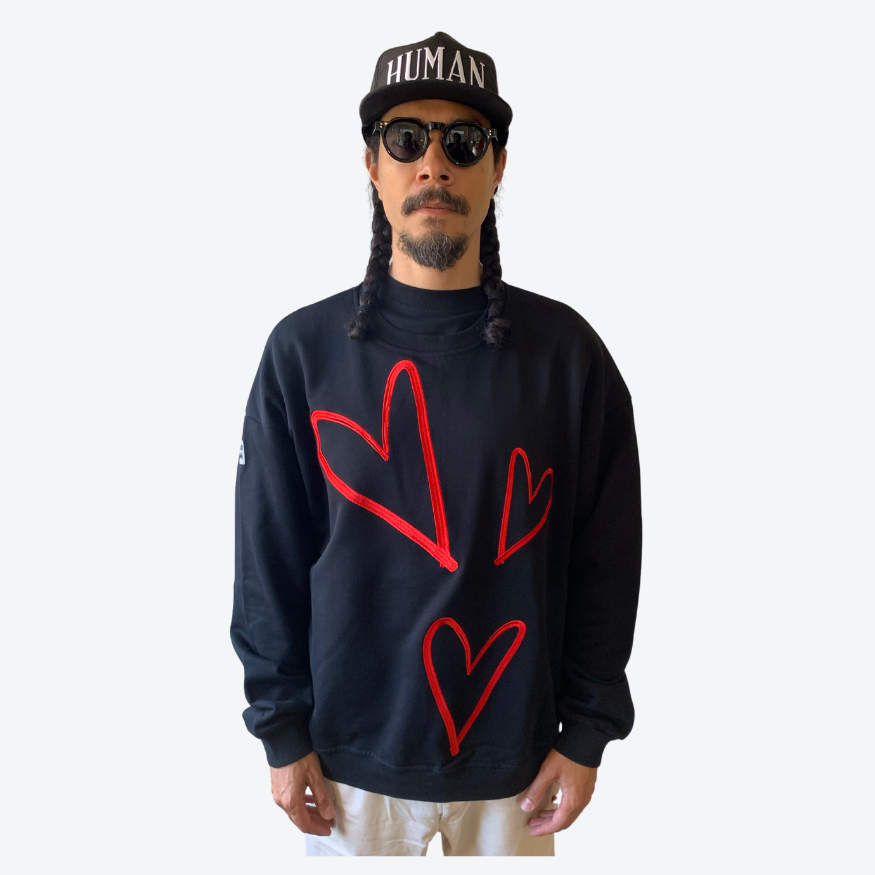 Heart Crewneck Sweatshirt