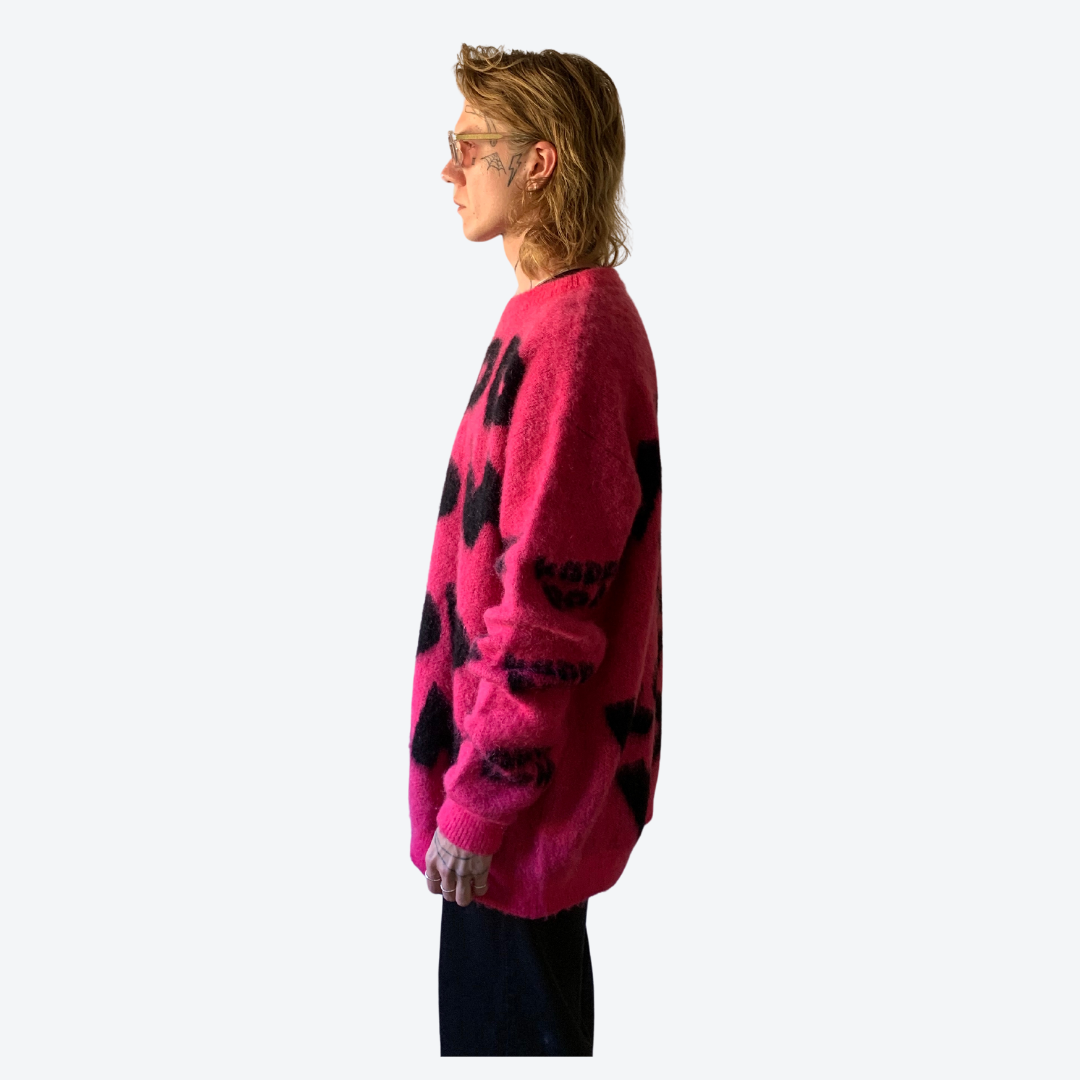 Pink Lightning Pullover