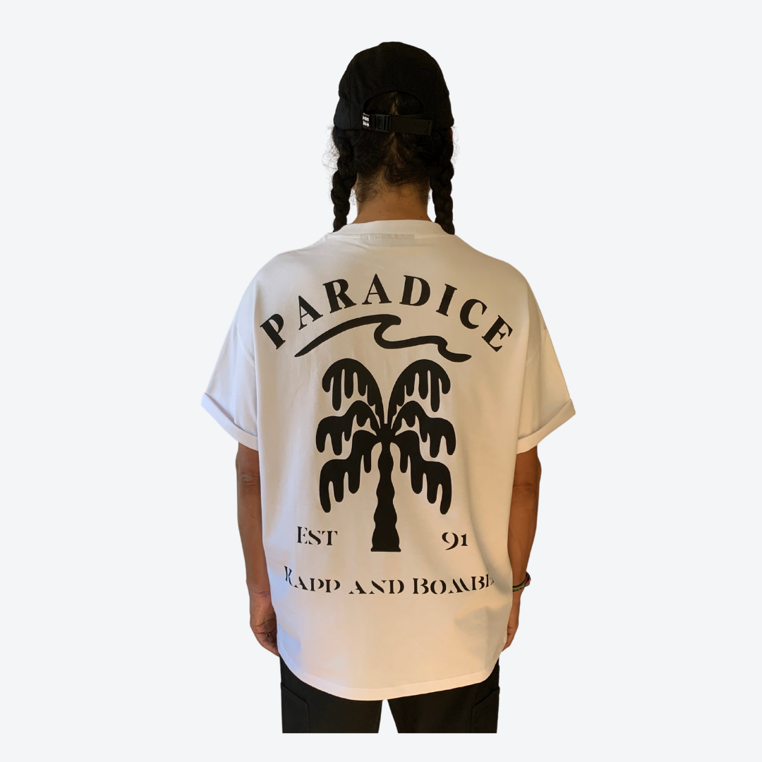 Palm Tree Oversized Tee