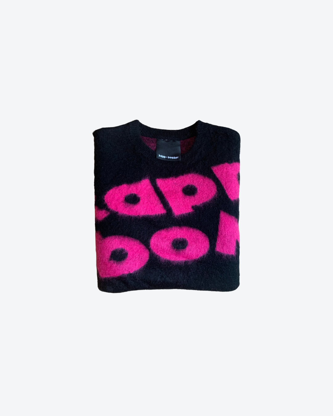 Black Mohair Pullover