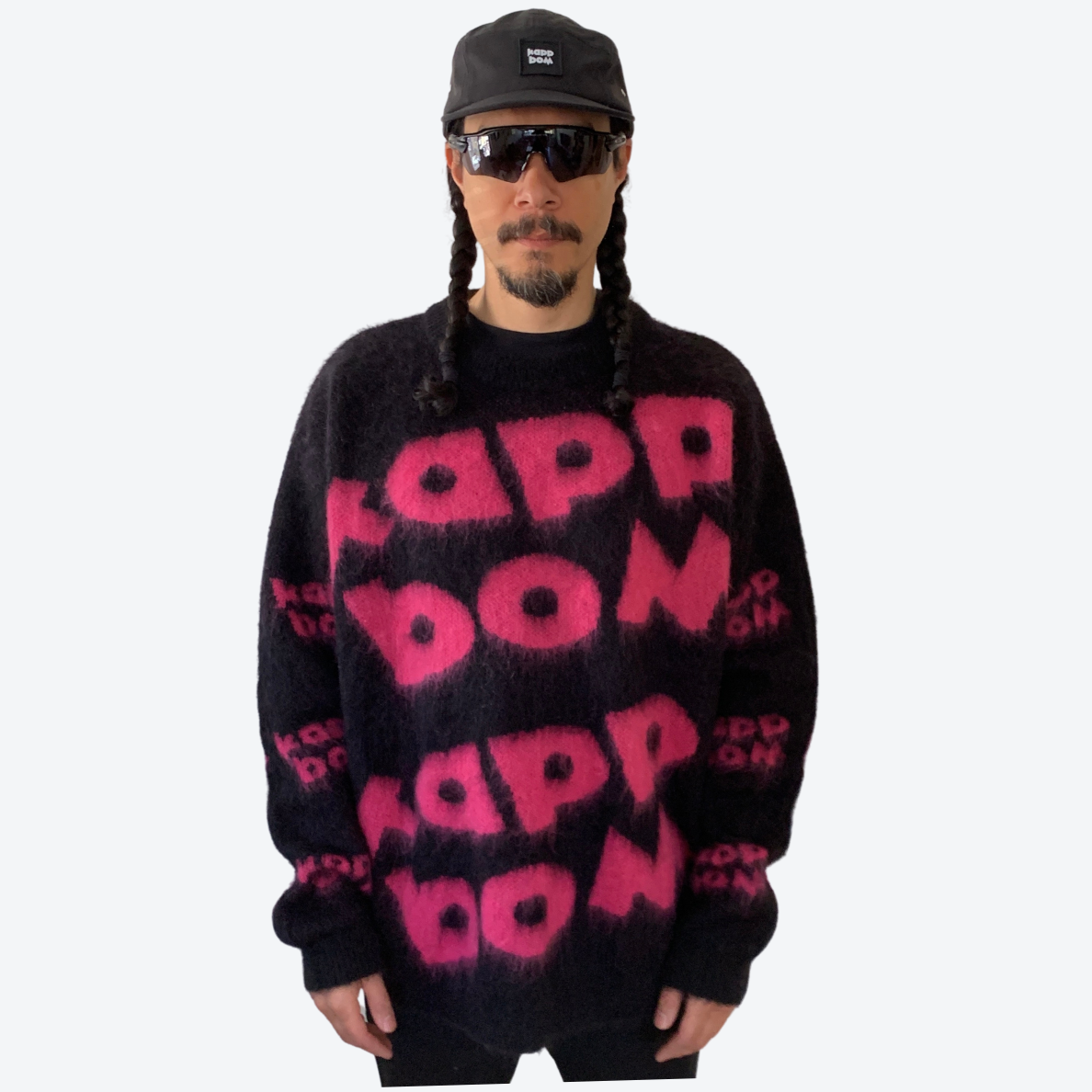 Obsidian Pink Mohair Knit