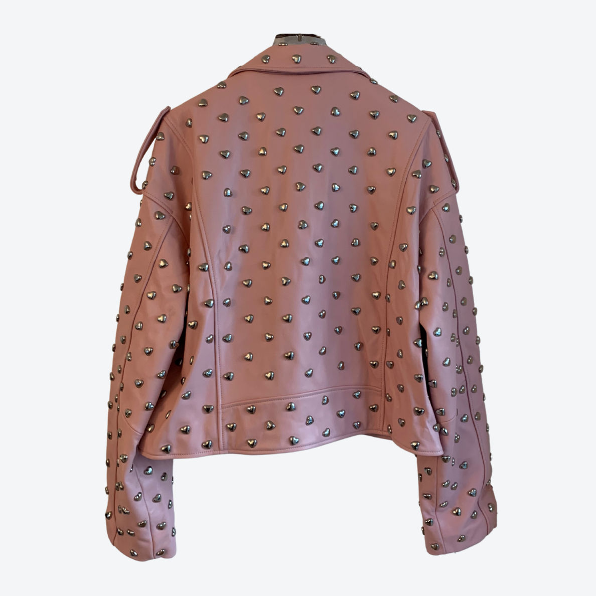 Vandal Pink Leather Jacket