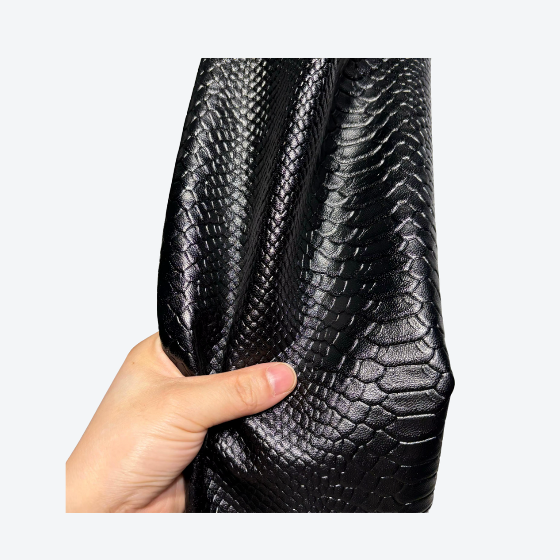 Snake Skin Leather Blazer