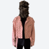 Vandal Pink Leather Jacket